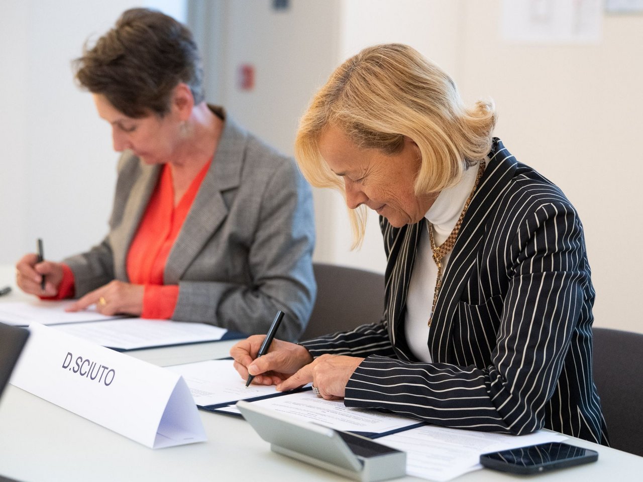 Sabine Herlitschka and Donatella Sciuto class=